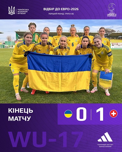 Збірна України WU-17: 1-й тур 1-го раунду відбору ЄВРО-2026 (WU-17)
