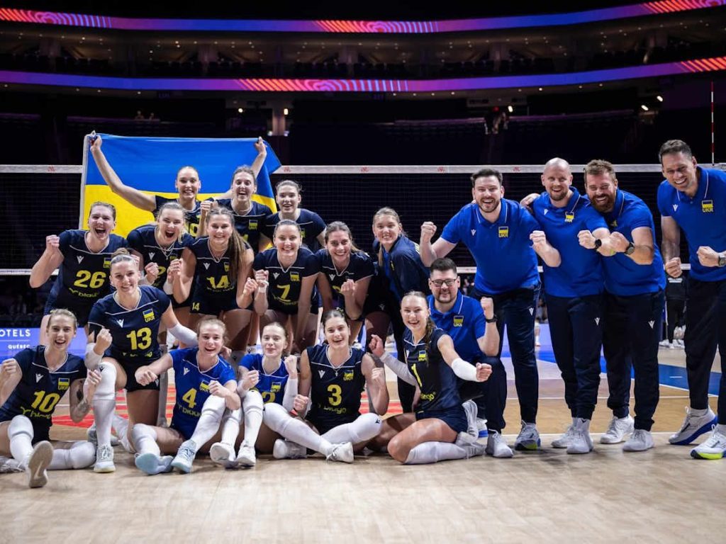 Жіноча волейбольна зб. України: 2-й тур 1-го ігрового тижня Ліги Націй-2026