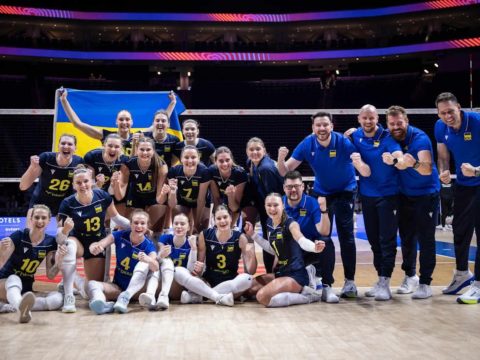 Жіноча волейбольна зб. України: 2-й тур 1-го ігрового тижня Ліги Націй-2026